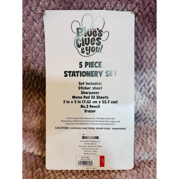 Blue's Clues & You 5 Piece Stationery Set - Picture 5 of 5